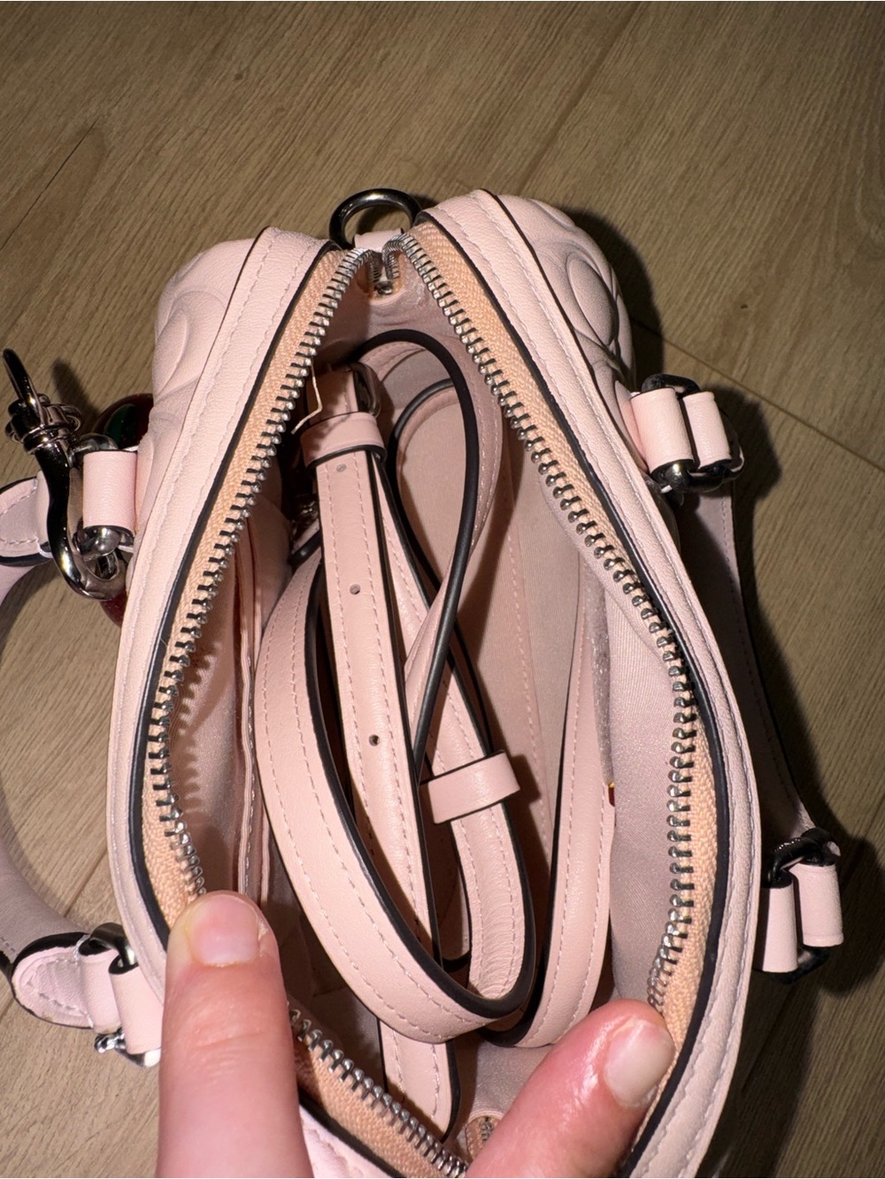 Coach Pink blush Mini Rowan - Picture 3 of 4